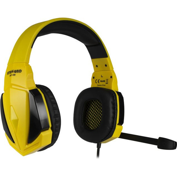 Игровая стереогарнитура Jet.A GHP-100 чёрно-жёлтая