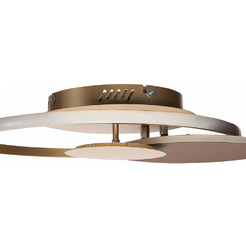 Потолочный светильник ESCADA 10247/3LED (золото/кофейный)