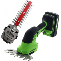 Кусторез + ножницы Greenworks G24SHT 1600607 (без АКБ и ЗУ)