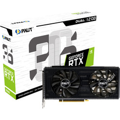 Видеокарта Palit GeForce RTX 3060 Dual 12GB GDDR6 NE63060019K9-190AD