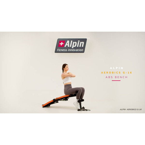 Скамья для пресса Alpin Aerobics G-16