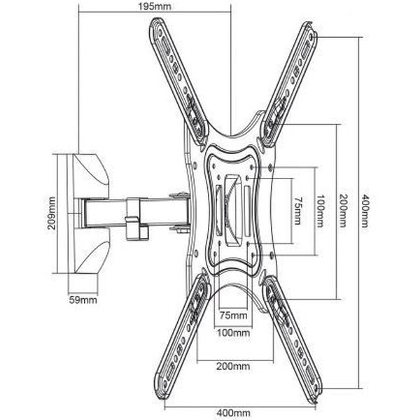 Кронштейн Maclean MC-758