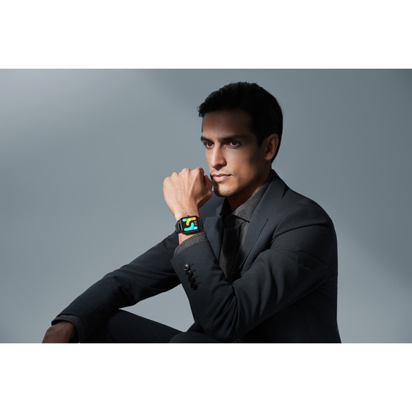 Умные часы Haylou RS4 Plus LS11 (черный, магнитный ремешок)