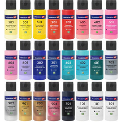 Краски акриловые для техники Флюид Арт BRAUBERG ART 192237