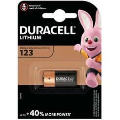 Батарейка DURACELL Lithium CR123A BP
