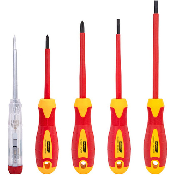 Набор диэлектрических отверток Deli DL510005 (5 предметов)