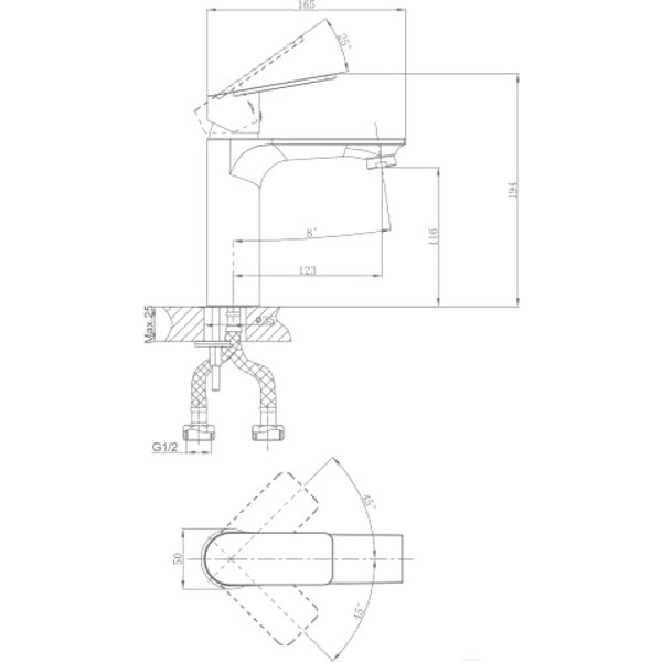 Смеситель A-Five A5-0421