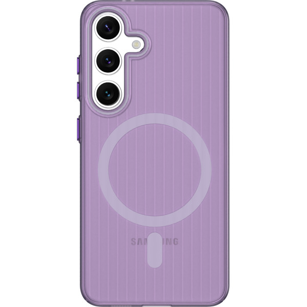 Задняя накладка CASE Translucent Strip Samsung Galaxy S24, фиолетовый