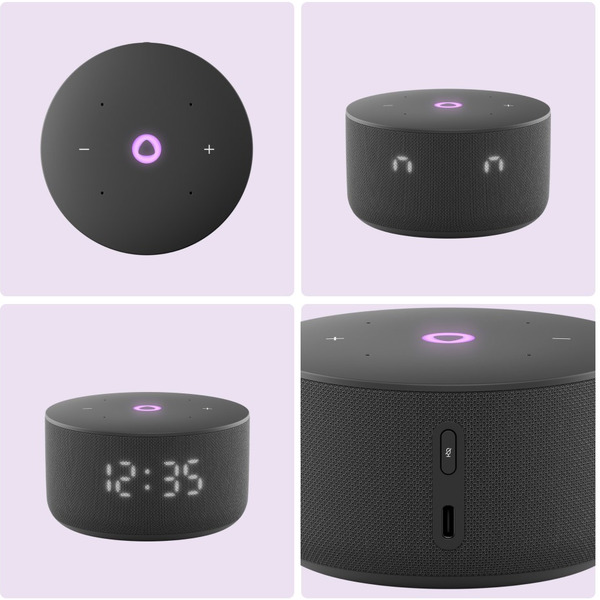 Умная колонка Яндекс Станция Мини 3 (YNDX-00027BLK) черный