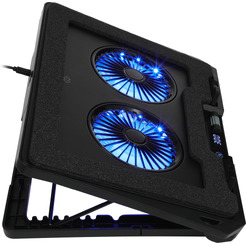 Подставка для ноутбука Digma D-NCP170-2x110RGB