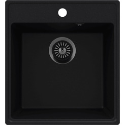 Мойка кухонная Maunfeld Perla 460 MFQS-460B (черный)