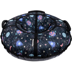 Тюбинг Hubster Люкс Pro S Сатурн 90см / во9122-1 (черный)