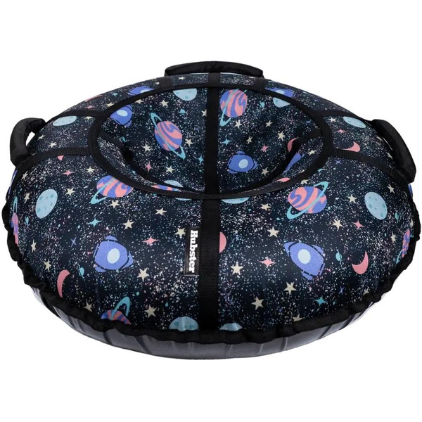 Тюбинг Hubster Люкс Pro S Сатурн 90см / во9122-1 (черный)