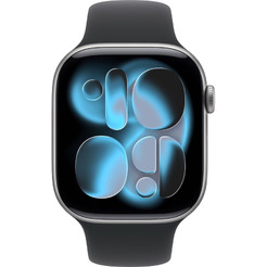 Смарт-часы Apple Watch S11 46mm A3333 Space Gray MEV44RK/A (размер ремешка M/L)