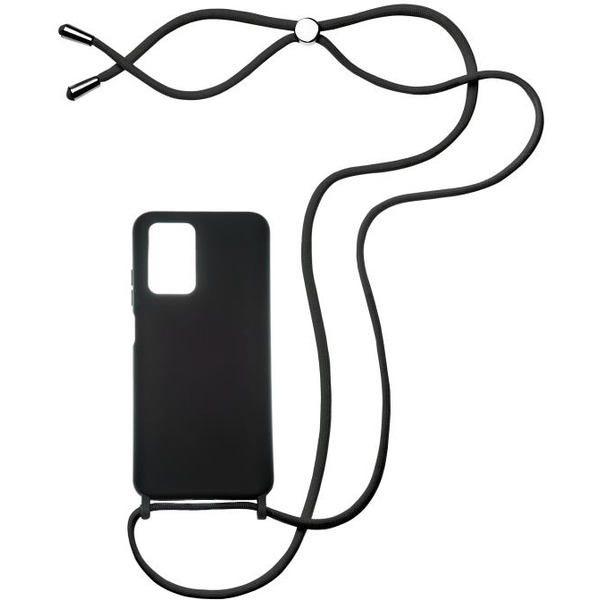 Бампер Bingo Lanyard для Xiaomi Redmi 10 (черный)