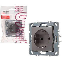 Розетка Leiden Electric Steen 806073