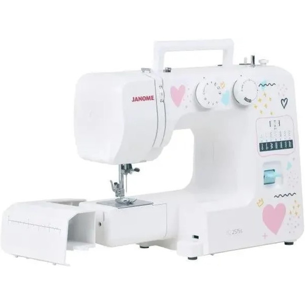 Швейная машина Janome JQ 2515S белый