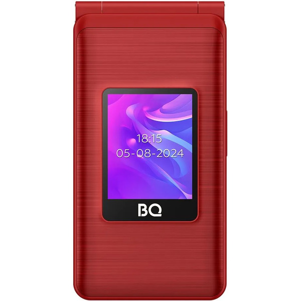 Мобильный телефон BQ 2412 Shell Duo (красный)