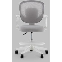 Кресло детское TopChairs Mila OUE-2541 (серый)