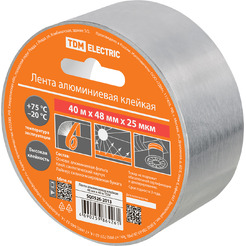 Лента алюминиевая клейкая TDM ELECTRIC SQ0526-2013