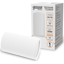 Светильник Gauss Basic GU10 HD060 (белый)