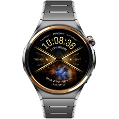 Умные часы Huawei Watch 6 Pro 46 мм NIZ-AL00 (серый, с серым титановым браслетом)