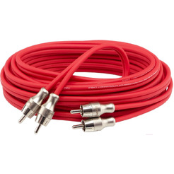 Кабель Aura RCA - RCA RCA-B25 SE (5 м, красный)