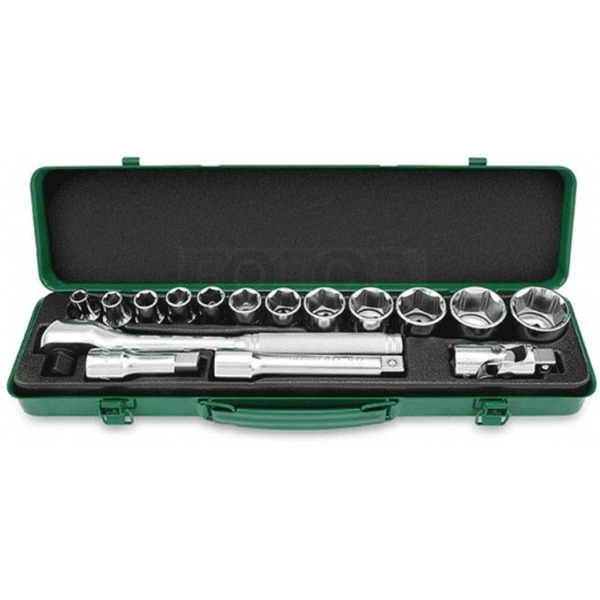 Набор головок Toptul GCAD1603 (16 предметов)