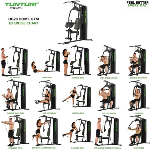 Мультистанция Tunturi HG20 Home Gym (17TSHG2000)