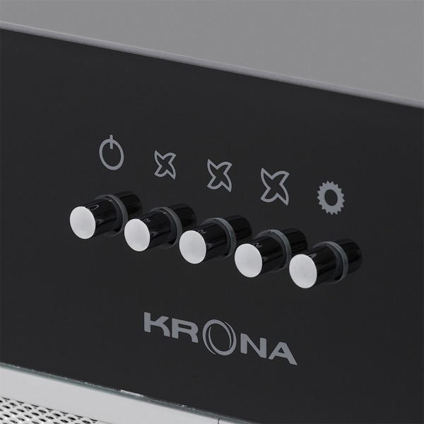 Кухонная вытяжка Krona Sintia 600 PB (черный)