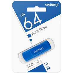 USB Flash Smart Buy Scout Blue 64GB (SB064GB2SCB)