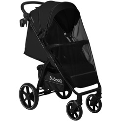 Коляска детская прогулочная BubaGo CROSS City BG 155-5 (черный)