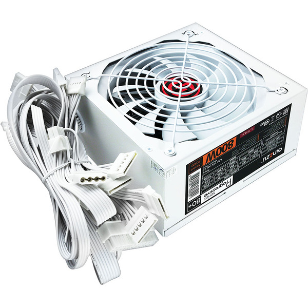 Блок питания Ginzzu PC800 (белый)