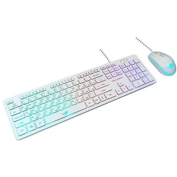 Клавиатура + мышь Dialog KMGK-1707U (белый)