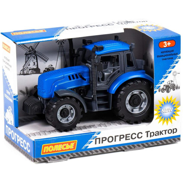 Трактор Полесье Прогресс 91215 (синий)