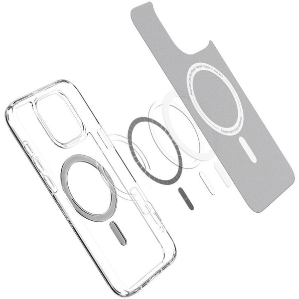 Чехол для телефона Spigen Ultra Hybrid Mag Magsafe для iPhone 16 Pro ACS08130 (Graphite)