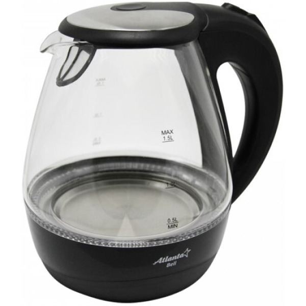 Электрический чайник Atlanta ATH-2460 (черный)