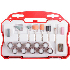 Набор аксессуаров для гравера 40 предметов в боксе для шлифовки WORTEX MGK040G11611