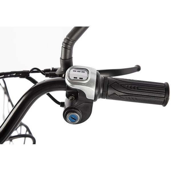 Велогибрид GREEN CITY E-Alfa New (темно-серый)