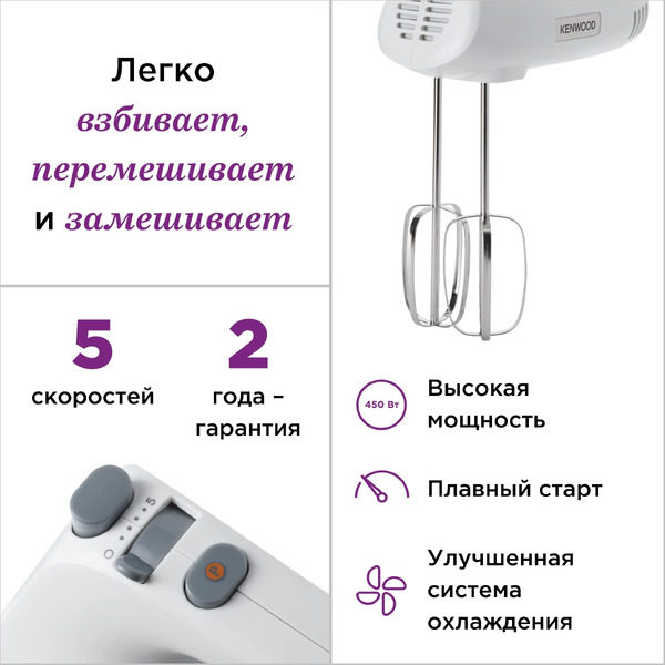 Миксер Kenwood HMP30.A0WH