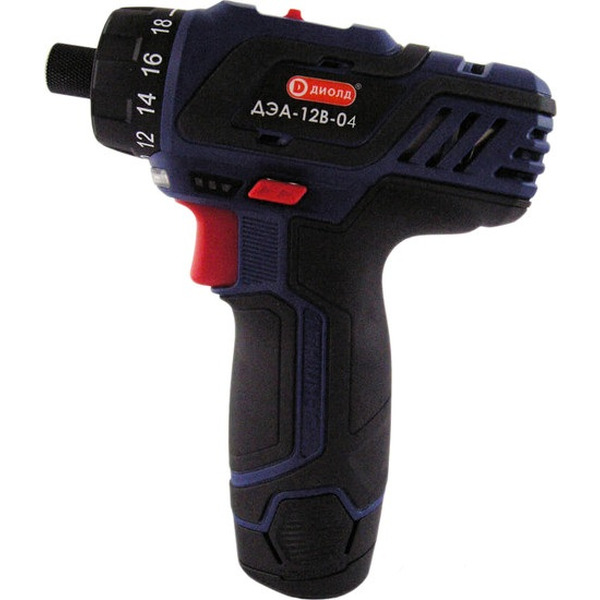 Аккумуляторная дрель-шуруповерт Диолд ДЭА-12В-04 (10022024)