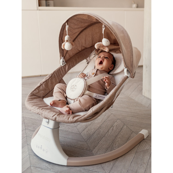 Детский шезлонг Amarobaby Lucky Swing AB23-22LUCKY/03 (бежевый)