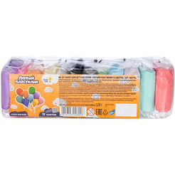 Легкий пластилин 12 цветов GENIO KIDS-ART TA1710B