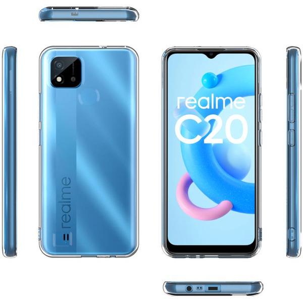 Бампер Bingo TPU 2.0mm для REALME C20/C11 2021 Белый