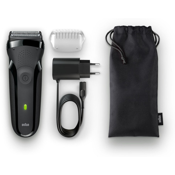 Электробритва Braun Series 3 301s Black + чехол