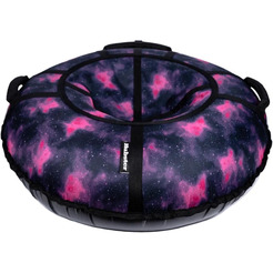 Тюбинг Hubster Люкс Pro S Галактика блэк 90 см во9126-1