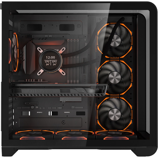 Корпус 1stPlayer Mi5 Mi5-BK-2FC7R-1FC7 (черный)