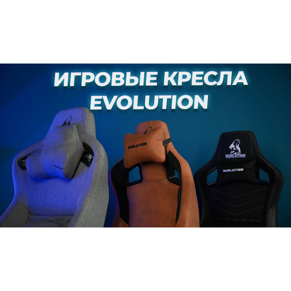 Игровое кресло Evolution Legend (серый)
