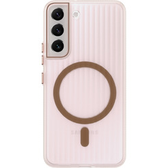 Задняя накладка CASE Translucent Strip Samsung Galaxy S22, золотой