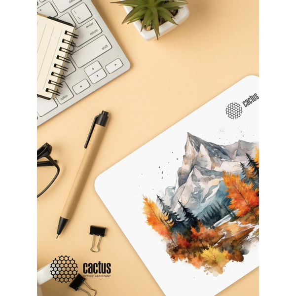 Коврик для мыши Cactus Autumn Mountains CS-MP-P10XS